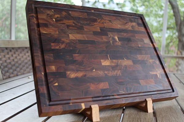 Acacia End Grain Cutting Board - 14" x 18"