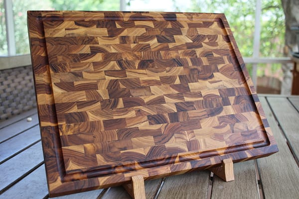 Teak End Grain Cutting Board - 14" x 18"